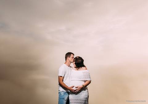 Ensaio gestante no Morro do Andreazza em Rio dos Cedros, Santa Catarina'