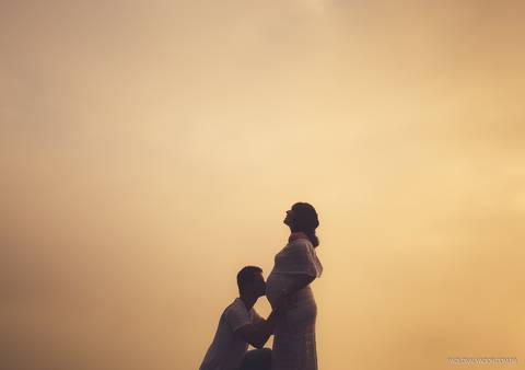 Ensaio gestante no Morro do Andreazza em Rio dos Cedros, Santa Catarina'