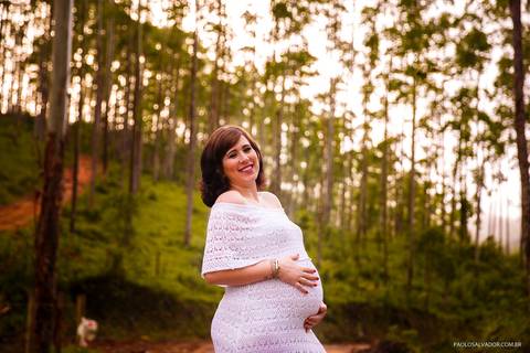 Ensaio gestante no Morro do Andreazza em Rio dos Cedros, Santa Catarina'