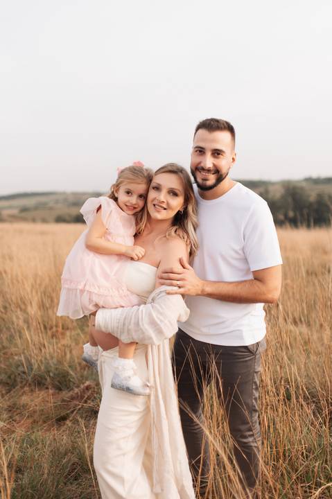 Ensaio gestante externo, com irmã'