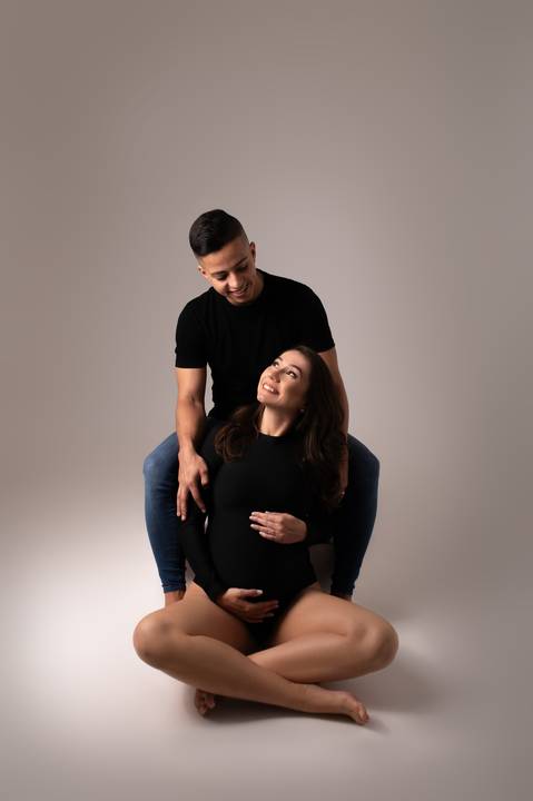 Ensaio gestante minimalista '