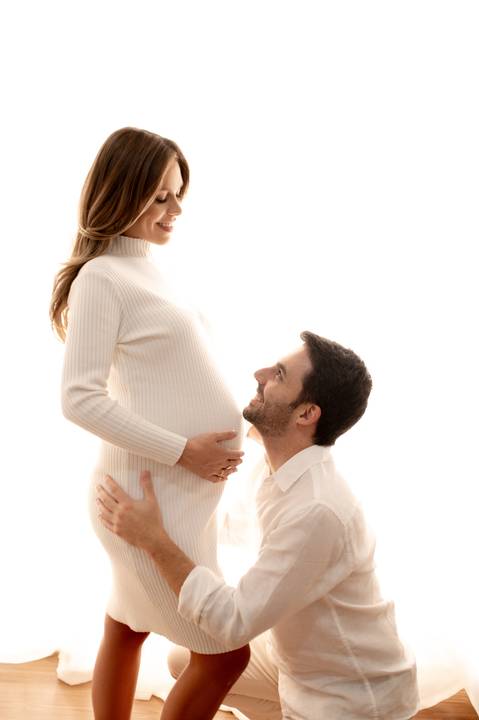 Ensaio gestante em estudio '