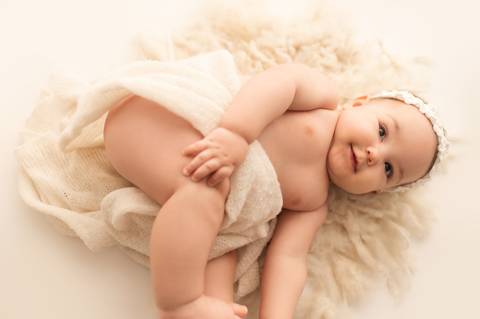 ensaio infantil minimalista '