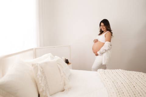 ensaio gestante estudio '