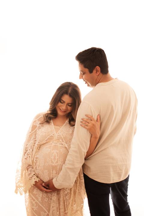 ensaio gestante estudio '