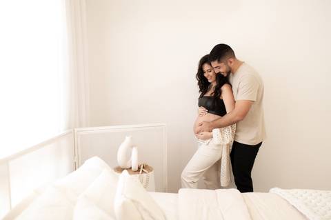 ensaio gestante estudio'