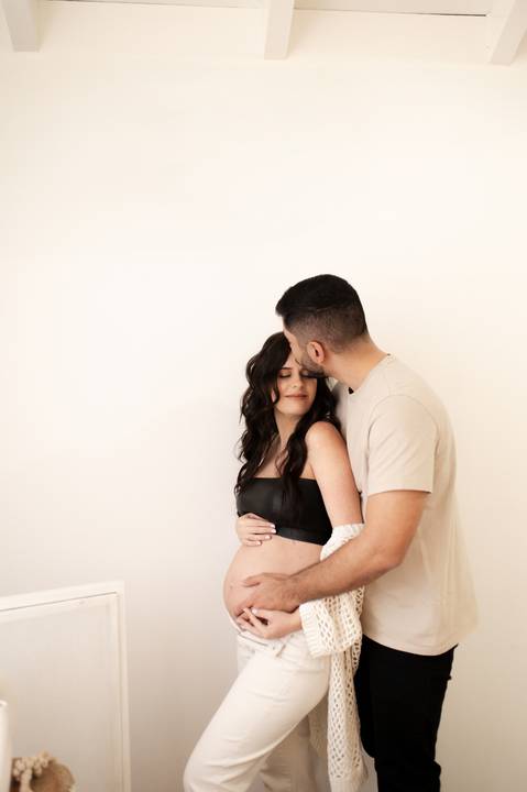 ensaio gestante estudio'