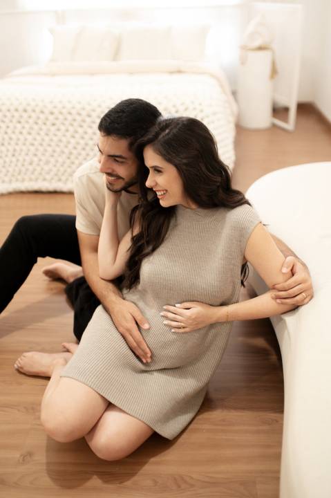 ensaio gestante estudio'