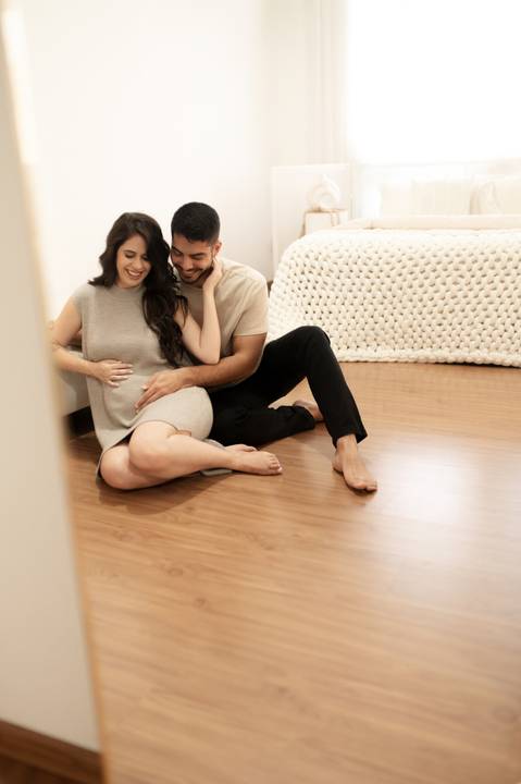 ensaio gestante estudio'