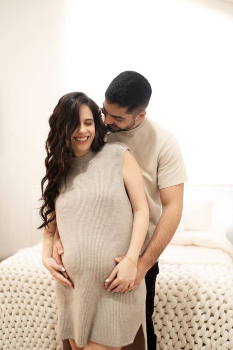 ensaio gestante estudio'