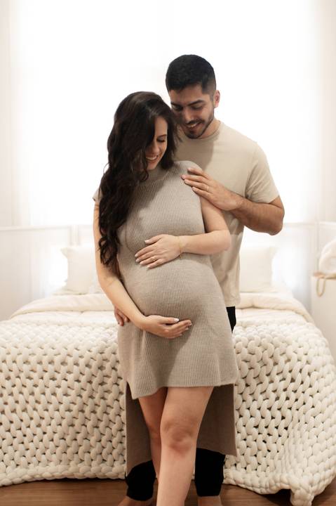 ensaio gestante estudio'