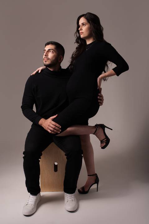 ensaio gestante estudio'