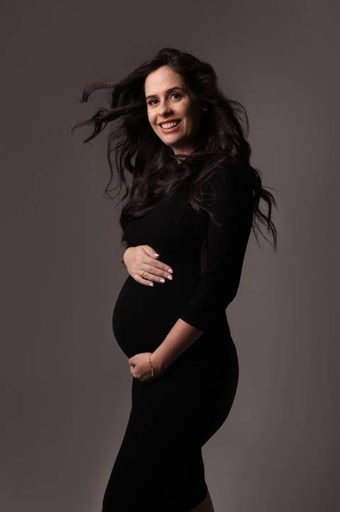 ensaio gestante estudio'