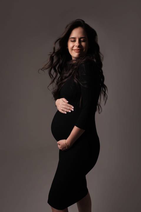 ensaio gestante estudio'