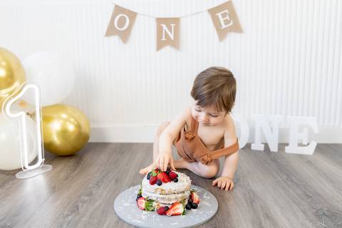 Cake Smash Photography Sydney'