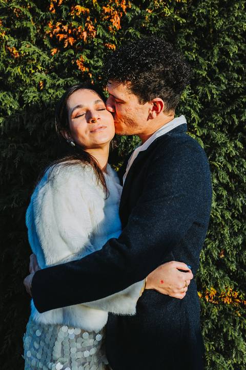 Ensaio de casal Vanessa e Thiago no Jardim do Palácio de Cristal - Porto'