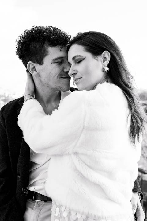 Ensaio de casal Vanessa e Thiago no Jardim do Palácio de Cristal - Porto'