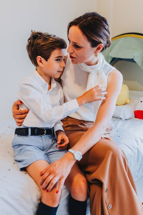 Reportagem fotográfica de comunhão em igreja'