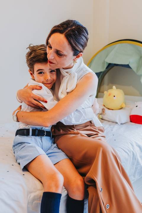 Reportagem fotográfica de comunhão em igreja'