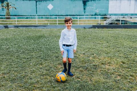 Reportagem fotográfica de comunhão em igreja'