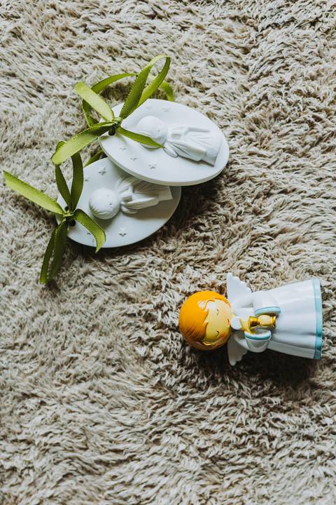 Reportagem fotográfica de comunhão em igreja'