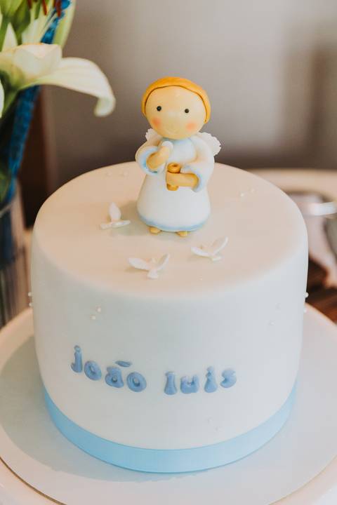 Reportagem fotográfica de comunhão em igreja'