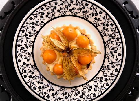 Sobremesa com Physalis'
