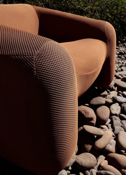 poltrona em detalhe'