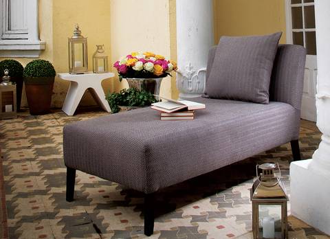 Chaise  na varanda'
