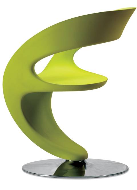 Banqueta com design arrojado'