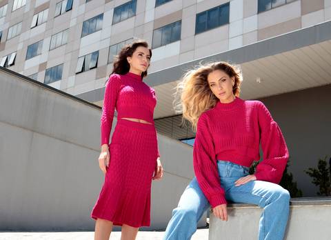 Moda feminina de inverno'