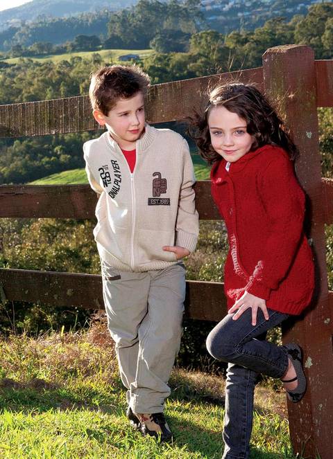 Moda inverno infantil'