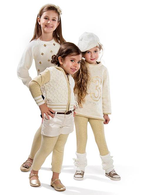 Meninas com moda inverno'