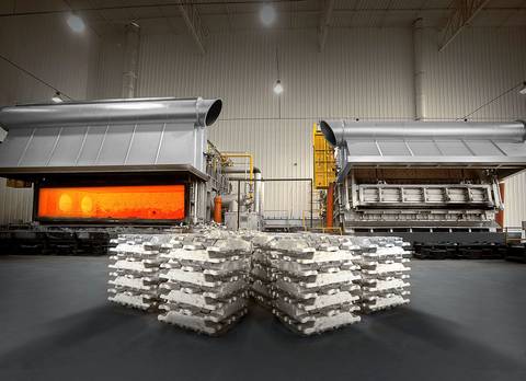 Forno para usinar alumínio'