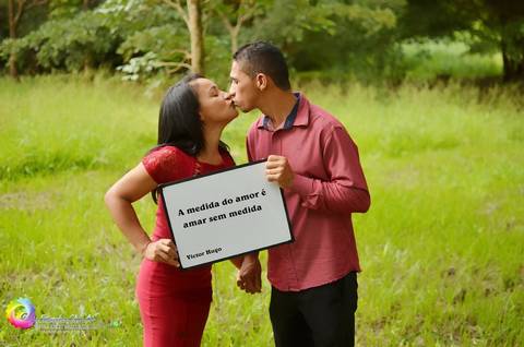 ENSAIO PRÉ-WEDDING VAL E FRANKDEL PARQUE ECOLÓGICO DOS JEQUITIBÁS SOBRADINHO, BRASÍLIA - DF usamos um kit para ensaio  Ensaio pré wedding '