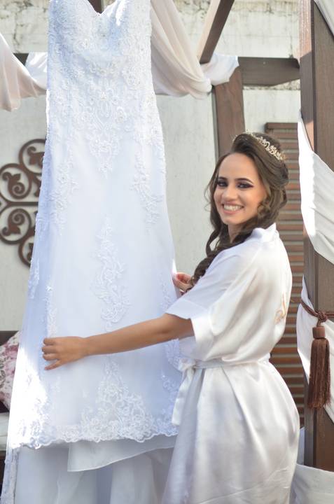 Silvia Araújo Noivas, Loja de noivas, fiz 
 o making of da noiva Grazy e a mãe, irmã '