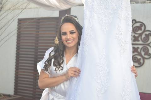 Silvia Araújo Noivas, Loja de noivas, fiz 
 o making of da noiva Grazy e a mãe, irmã '