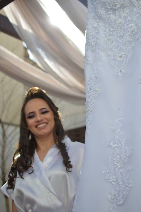 Silvia Araújo Noivas, Loja de noivas, fiz 
 o making of da noiva Grazy e a mãe, irmã '