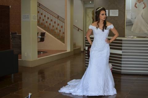 Silvia Araújo Noivas, Loja de noivas, fiz 
 o making of da noiva Grazy e a mãe, irmã '