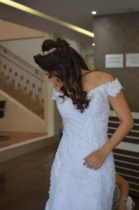 Silvia Araújo Noivas, Loja de noivas, fiz 
 o making of da noiva Grazy e a mãe, irmã '