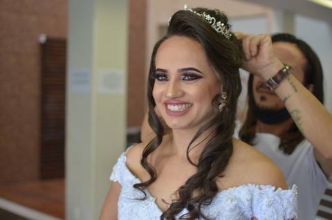 Silvia Araújo Noivas, Loja de noivas, fiz 
 o making of da noiva Grazy e a mãe, irmã '