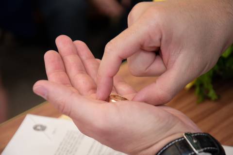 Sala especial de casamento cartório colorado com juiz de paz nycholas n. pontes hora da alianças'