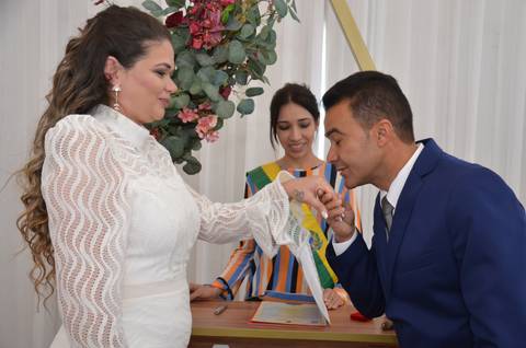 Cartório Colorado Casamento alianças Juíza  Nina s Porto'