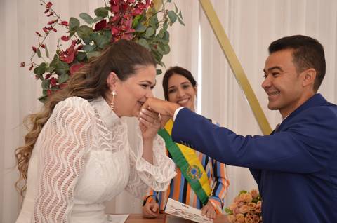 Cartório Colorado Casamento alianças Juíza  Nina s Porto'