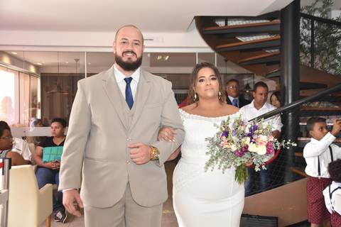 ENTRADA DOS NOIVOS CARTÓRIO COLORADO DF'