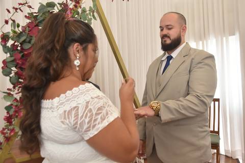 ALIANÇAS DOS NOIVOS RAYANY E BRUNO'