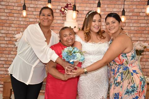 FOTOS COM OS CONVIDADOS CARTÓRIO DE CEILÂNDIA DF'