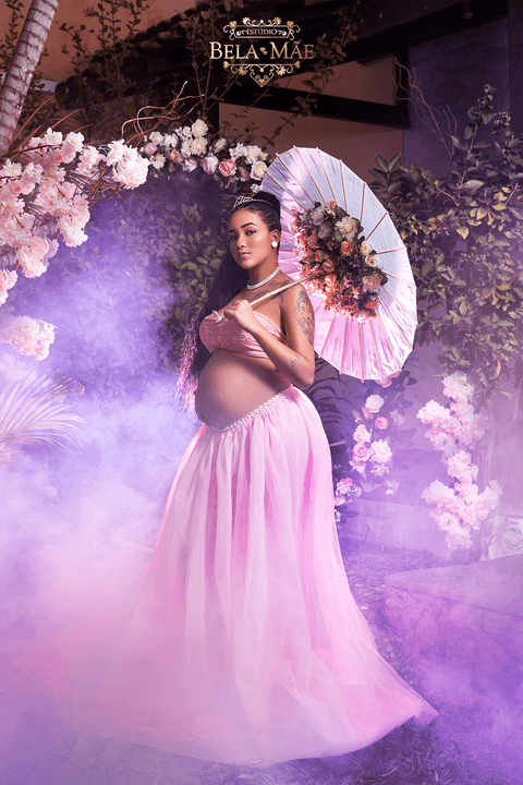 Ensaio Gestante - Estúdio Bela Mãe - Nova Iguaçu-RJ'