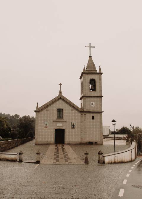Foto da igreja de Jesufrei em Famalicão'