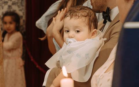 Foto de batizado na igreja de Jesufrei'